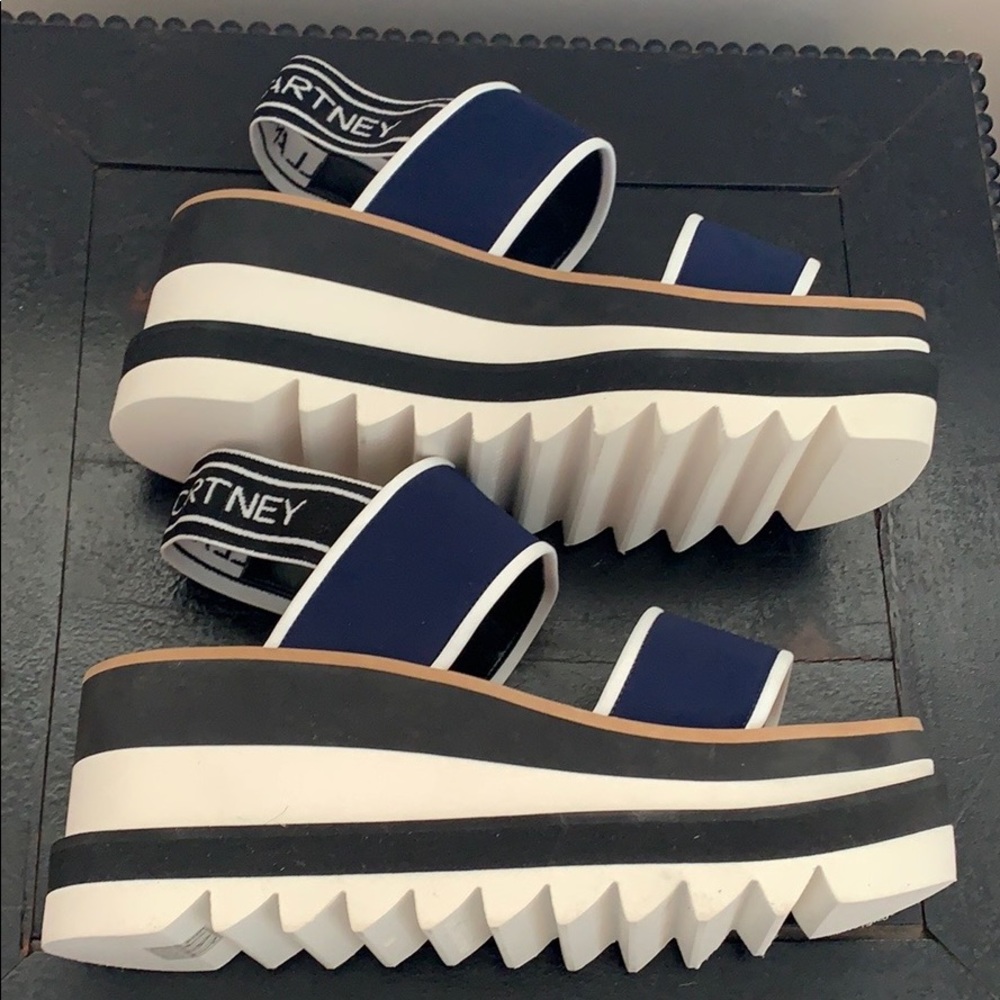 Stella McCartney NWOT platform slingback Sneak - Picture 4 of 16